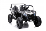 Dvivietis elektromobilis vaikams Lean Cars Buggy&nbsp;A032, baltas
