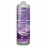 Geltoną atspalvį neutralizuojantis &scaron;ampūnas Ronney Professional Silver Power Anti-Yellow Pigment, 1000ml