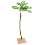 Palmė su 88 &scaron;iltomis baltomis LED lemputėmis, 150cm