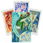 Aleister Crowley Thoth Tarot Standard French Edition kortos AGM