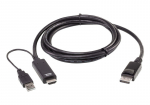 Aten 2L-7D02HDP, HDMI/DP, 1.8 m
