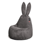 Vaiki&scaron;kas sėdmai&scaron;is Qubo&trade; Baby Rabbit Track Feel Fit, pilkas