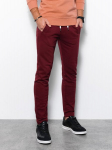 Sportinės kelnės vyrams Ombre Clothing P946, raudonos, M
