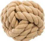 Virvinis kamuolys &scaron;unims Trixie Be Nordic, 13 cm, smėlio spalvos
