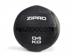 Svorinis treniruočių kamuolys Zipro 4 kg, juodas