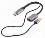 Adapteris Gembird A-HDMIM-DPF-02, DisplayPort &ndash; HDMI