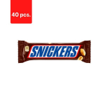 &Scaron;okoladinis batonėlis Snickers, 50 g x 40 vnt.