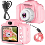 Skaitmeninis fotoaparatas vaikams + 8gb SD kortelė