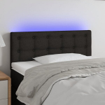 Galvūgalis su led, juodas, 100x5x78/88cm