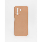 Evelatus Nano Silicone Soft Touch telefono dėklas Huawei Nova Y70 Smėlio spalvos