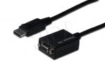 ASSMANN - Adapter DisplayPort do VGA, DP/HD15 M/F, 0.15cm