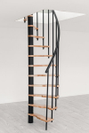 Spiraliniai laiptai Minka Suono Smart &Oslash;140 cm, Juoda