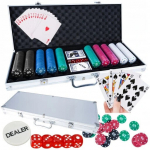 Pokerio rinkinys su dėklu 500 Texas Strong