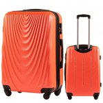 Vidutinis lagaminas Wings 304, 65cm oranžinis