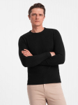 Megztinis vyrams Ombre Clothing, juodas