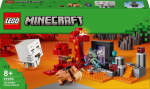 LEGO&reg; 21255 Minecraft Nether portalo pasala, žaislas su mū&scaron;io scenomis ir minifigūrėlėmis, Hoglino figūrėlė