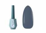 Hibridinis nagų lakas Bling New Style Oil Glue, Nr.62 pilkai mėlyna, 10 ml
