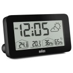 Braun Bc 13 B Dcf Radijo stotelė, juoda