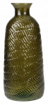 Dekoratyvinė stiklinė vaza gėlėms 13 x 31 cm
