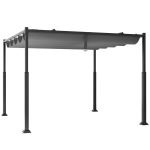 Sodo pavėsinė Costway, 3,1x3,1 m, pilka