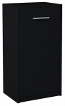 Komoda spintelė BODO BLACK 40cm knygų spinta 1 durų