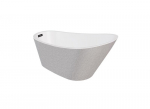 Vonia Besco Melody Glam Silver, 170 x 80 cm, su juodais dangteliais