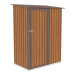 Sodo namukas KENT, 143x89 cm, Oak/Brown