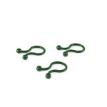 Tvirtinimo klipsai augalams 13 mm Bradas TWIST LOCK, 50 vnt.