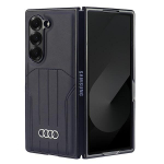Audi Synthetic Leather MagSafe Z Fold6 F956 czarny|black hardcase AU-TPUPCMFold6-Q5|D1-BK