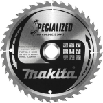 Makita pjūklų diskas 165x20mm, 40 dantų, medienai
