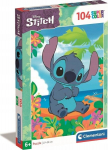Puzzle - CLEMENTONI - Stitch - 104 pieces - Cartoons and comics - Children