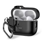Tech-protect Slim Hook dėklas Apple Airpods Pro 1/2, juodas