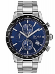 Vyri&scaron;kas laikrodis Hugo Boss 1513510 Rafale, mėlynas/sidabrinis