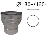 Adapteris. D 130+/160- mm.