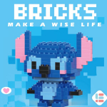 Mini Stitch statybiniai blokeliai