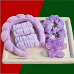 SPA plaukų juostų rinkinys,  6 dalių/rinkinys Womens Purple Series SPA formavimo įrankių rinkinys