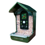 Bird feeder / waterer with integrated camera - NUM'AXES - CAM1074 - 120 &deg; - Green