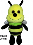 Mink&scaron;tas bičių pliu&scaron;inis žaislas, 26 cm