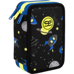 Trijų skyrių pie&scaron;tukinė su priedais, CoolPack, kosmoso tema