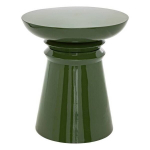 Priedėlinis stalas - ATMOSPHERA - Jaya - Metalas - Žalias - Skersmuo 38cm