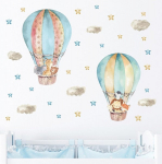 Interjero lipdukas vaikams Oro balionai