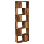 Knygų spinta，Spintelė knygoms，Knygų lentyna/kambario pertvara Old Wood 60x24x186 cm CFE33252