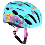 DISNEY Stitch Turquoise IN-MOLD vaiki&scaron;kas dviratininko &scaron;almas, mergaitėms, reguliuojamas, 52-56 cm, 52-56 cm