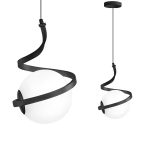&Scaron;viestuvas Toolight App1732-1Cp Black Chrome 19X18X29Cm