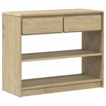 Konsolinis staliukas，konsolinis stalas SAUDA, ąžuolo, 89,5x36,5x73cm, pu&scaron;is CFE31134