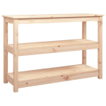Konsolinis staliukas，konsolinis stalas, 110x40x74cm, pu&scaron;ies medienos masyvas CFE75982