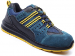Sportiniai bateliai odiniai darbo batai be apsauginės noselės lengvi skubūs juodi