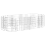 Gabiono Lovelis，Gėlių dėžė，Gėlių vazonas, 200x100x50cm, galvanizuota geležis, auk&scaron;tas CFE99440