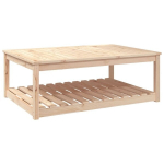 Sodo stalas，Lauko stalas, 121x82,5x45cm, pu&scaron;ies medienos masyvas CFE246811