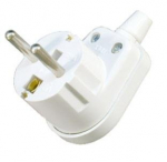 Kampinis ki&scaron;tukas Uni-schuko, baltas, 16a, 250v
